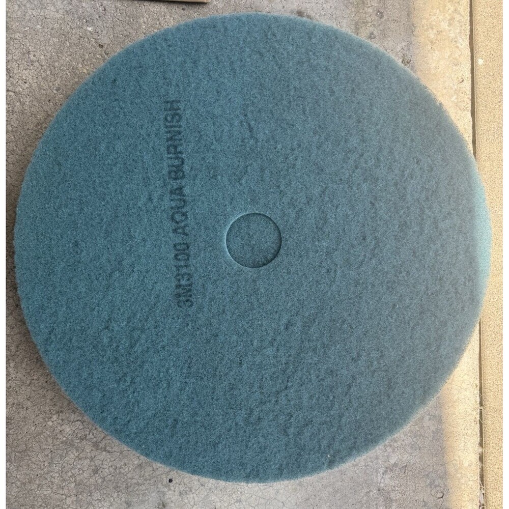 5-Pack 3M 3100 Aqua Burnish Pads 27" Floor Polishing Buffing NEW